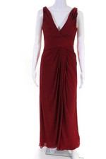 WATTERS Womens Red Maria Gown Size 0 11068999