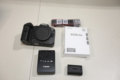 Used Canon EOS R6 20.1MP Mirrorless Camera - Shutter Count Approixmately 110000