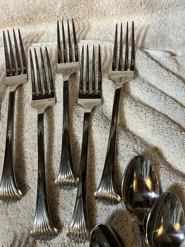 40 Pc Set F8 Towle Marchesa / CHURCHILL Stainless 18-8 Georgian House Awesome !! - Picture 11 of 11