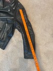 The Cramps hand-painted leather biker jacket, sz 42  — photo 10