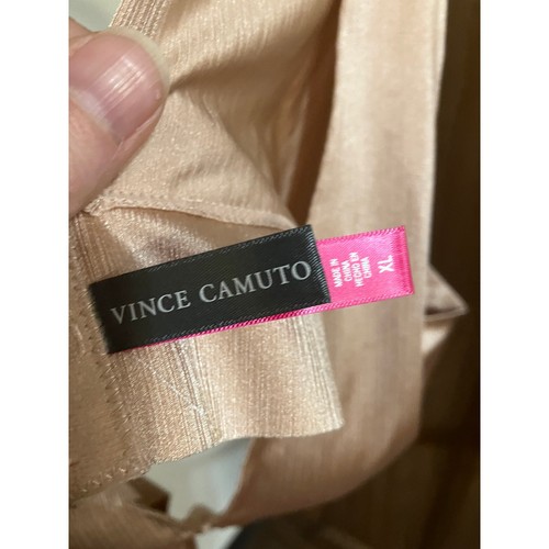 Vince Camuto BH XL Plunge Lounge Comfort geformt Mikrofaser rose/taupe gepolstert - Bild 7 von 8