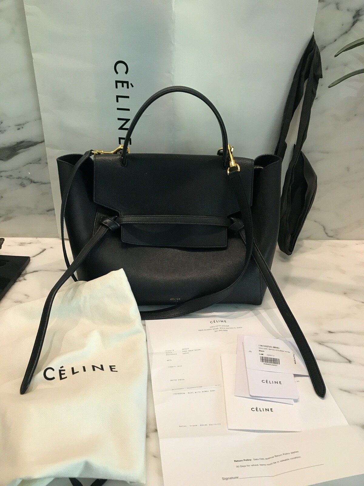 celine mini belt bag price