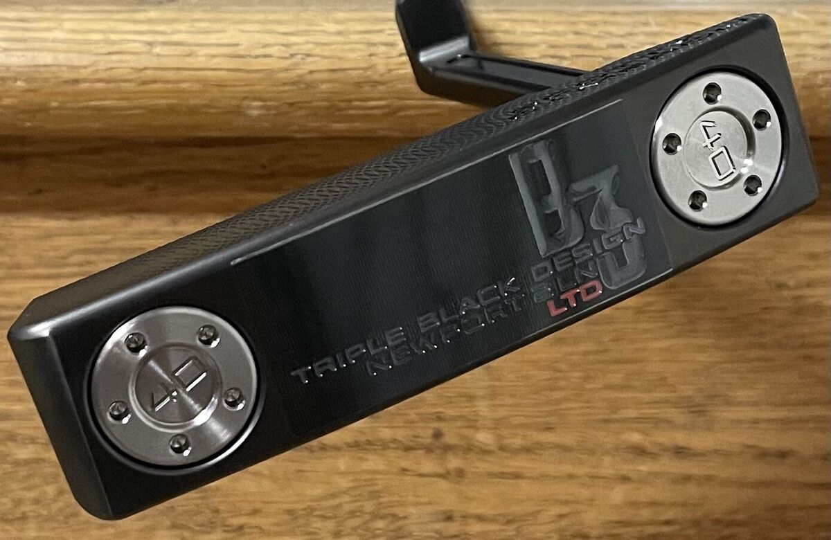 Scotty Cameron B3 Triple Black LTD Newport 2 Long Neck Scotty Cameron B3 Triple Black LTD Newport 2 Long Neck
