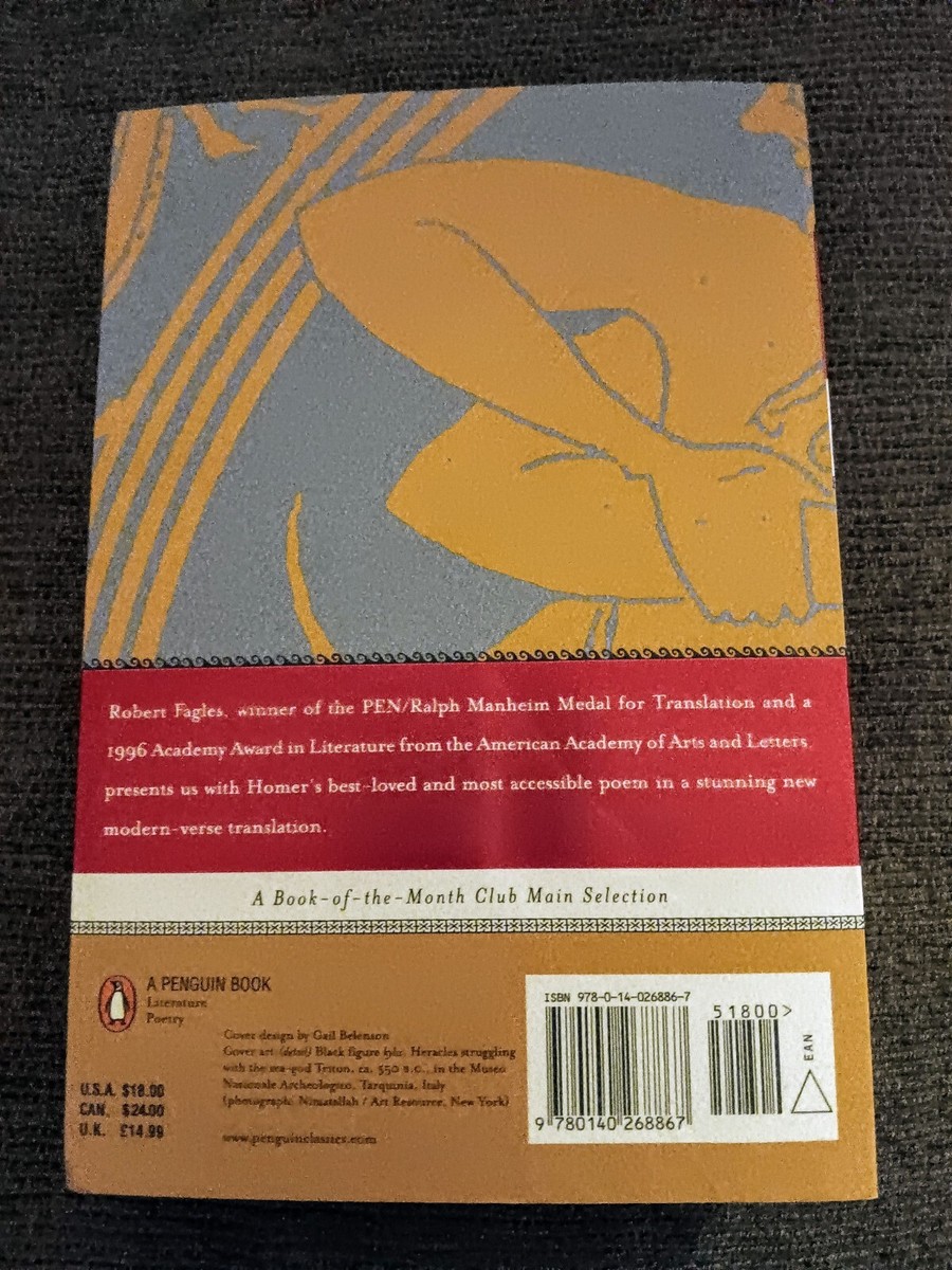 Odyssey (Penguin Classics Deluxe Edition) by Homer (1997, Trade