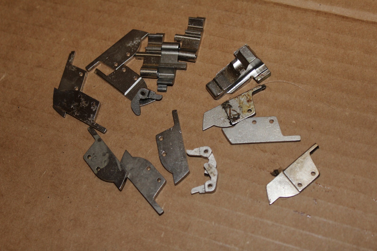 Beretta 92 96 M9 spare internal parts Nickel Plated Poor finish-image