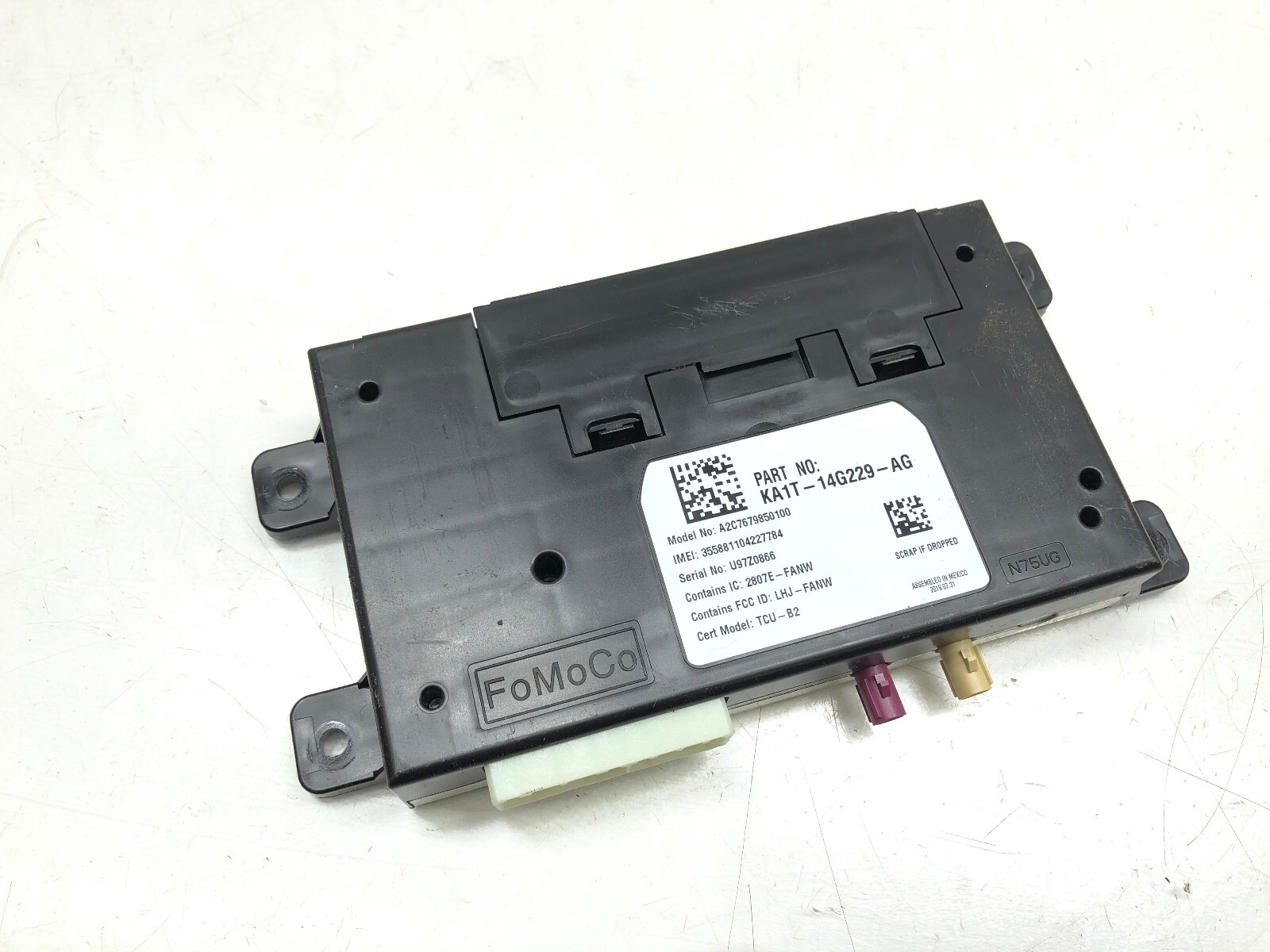 2019-2023 Lincoln Nautilus Telematic Communication Control Module ...