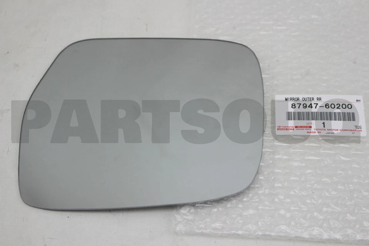 8794760200 Genuine Toyota MIRROR, OUTER REAR VIEW, LH 87947-60200  
