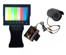 Tester Telecamere Cctv Monitor Portatile 3.5'' Ricaricabile Valigetta per Test - Miniatura 1