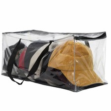 Houseables Hat Storage Organizer Baseball Cap Bag Washer Case