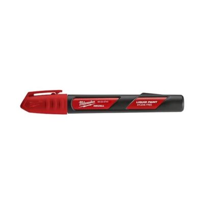 Milwaukee 48-22-3741 INKZALL  Red Liquid Paint Marker