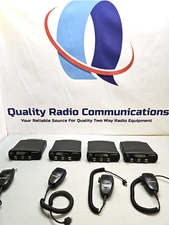 FOUR Motorola CDM1250 136-174 MHz VHF 25 Watt Two Way Radio AAM25KHD9AA2AN