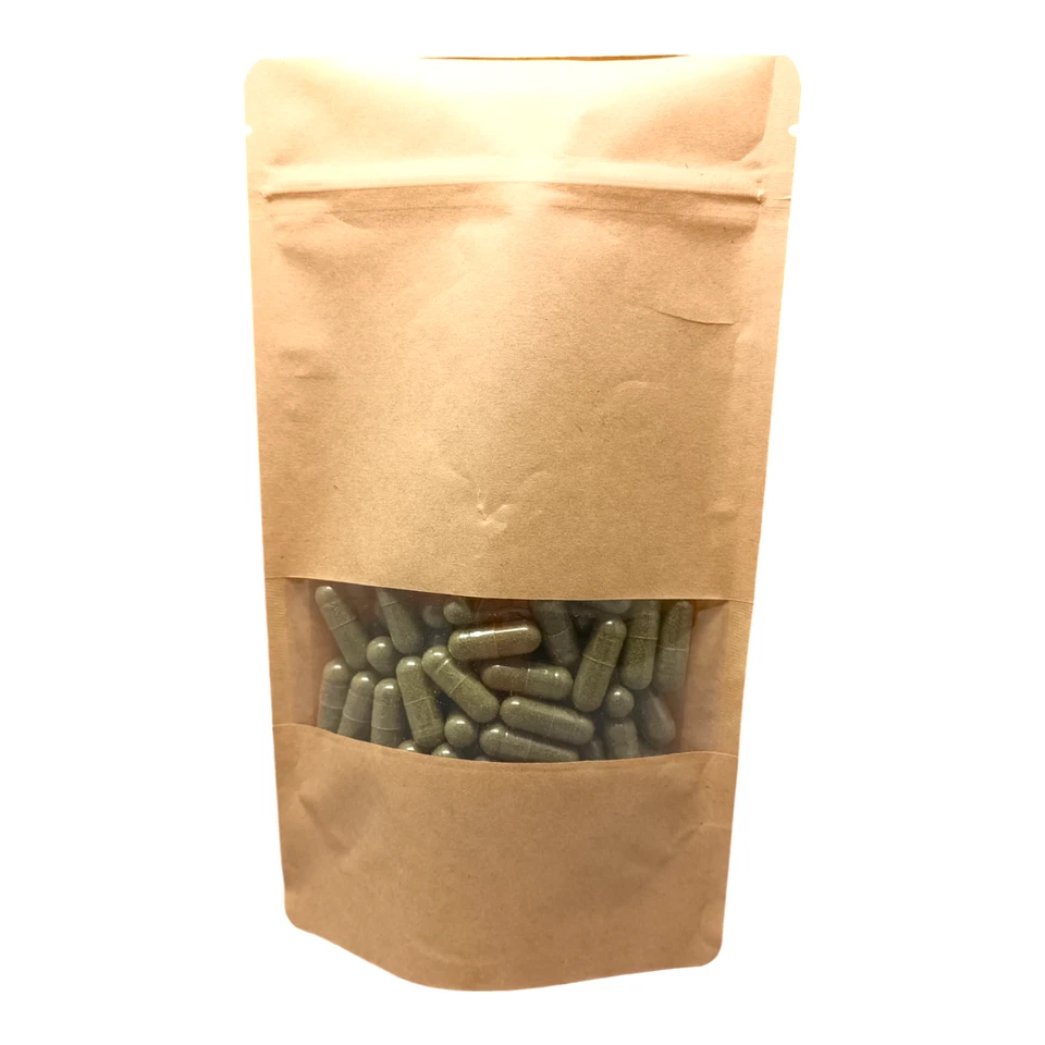 90 x 500mg BRENNESSEL Kapseln VEGAN  Blatt Pulver kontroll Anb VEGETARISCH - Bild 3 von 3