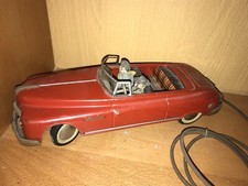 ARNOLD RED CONVERTIBLE PRIMAL MODEL AUTOMOBILE DRIVER& PASSENGER US ZONE GERMANY
