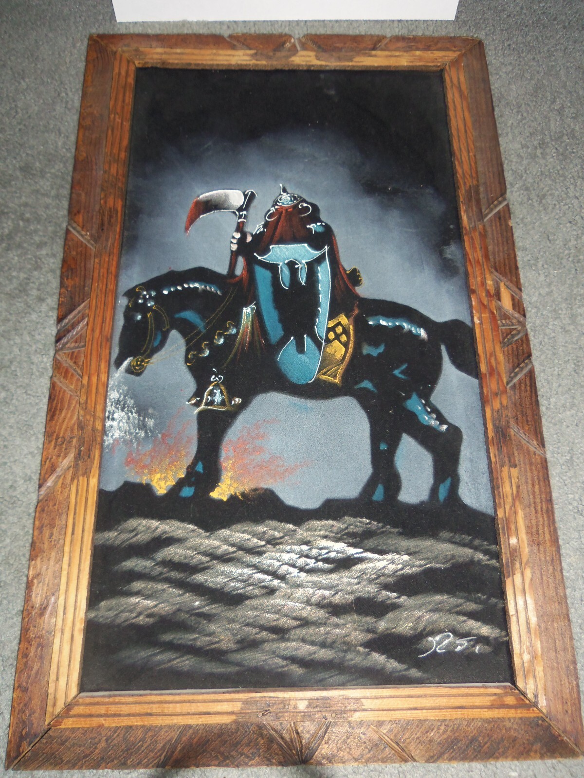 Black Velvet Frazetta Death Dealer - 5 Awesome Things on eBay this week