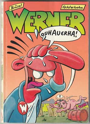   WERNER #7 Ouhauerha!, Achterbahn 1992 COMIC-TASCHENBUCH Z1-