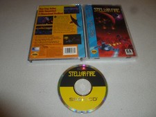 SEGA CD VIDEO GAME STELLAR-FIRE COMPLETE W CASE & MANUAL STELLAR FIRE DYNAMIX 