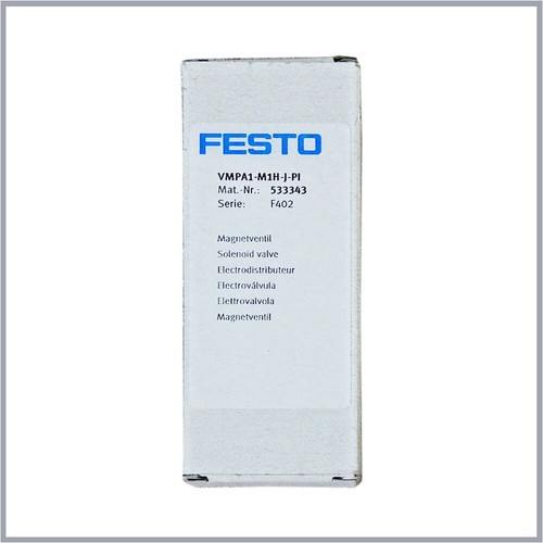 Festo 1 pezzo nuovo in scatola VMPA1-M1H-J-PI-533343 elettrovalvola fabbrica ingrosso - Foto 3 di 9