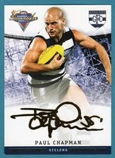 2007 SELECT AFL CHAMPIONS [GOLD FOIL SIGNATURE CARD] FS37 Paul CHAPMAN (GEELONG)