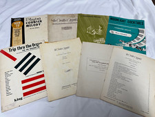 Lot of 17 Old Vintage Organ Books  Sheet Music Creative Organist, Modern - NOTE