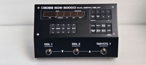 Boss SDE-3000 Dual Delay Effekt Pedal NEU