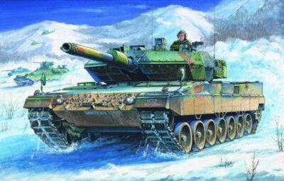 Hobby Boss 82402 German Leopard 2 A5/A6 tank in 1:35 Bausatz Neu+OVP