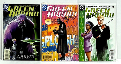 Green Arrow #9, 13, 26 Vol. 3 (2001 Series) All Signed by Artist Phil Hester