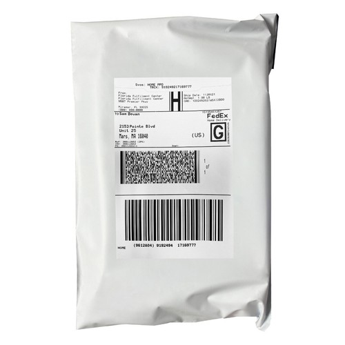UOFFICE 100 Poly Mailers Bags 7.5x10.5" - #1 Pouches Envelopes White Self-Sealin - Picture 12 of 12