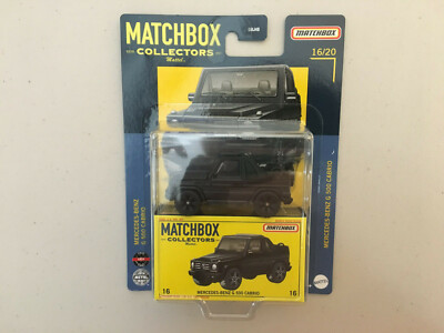 MATCHBOX 2021 PREMIUM COLLECTORS CASE K MERCEDES BENZ G 500 CABRIO 16/20 READ