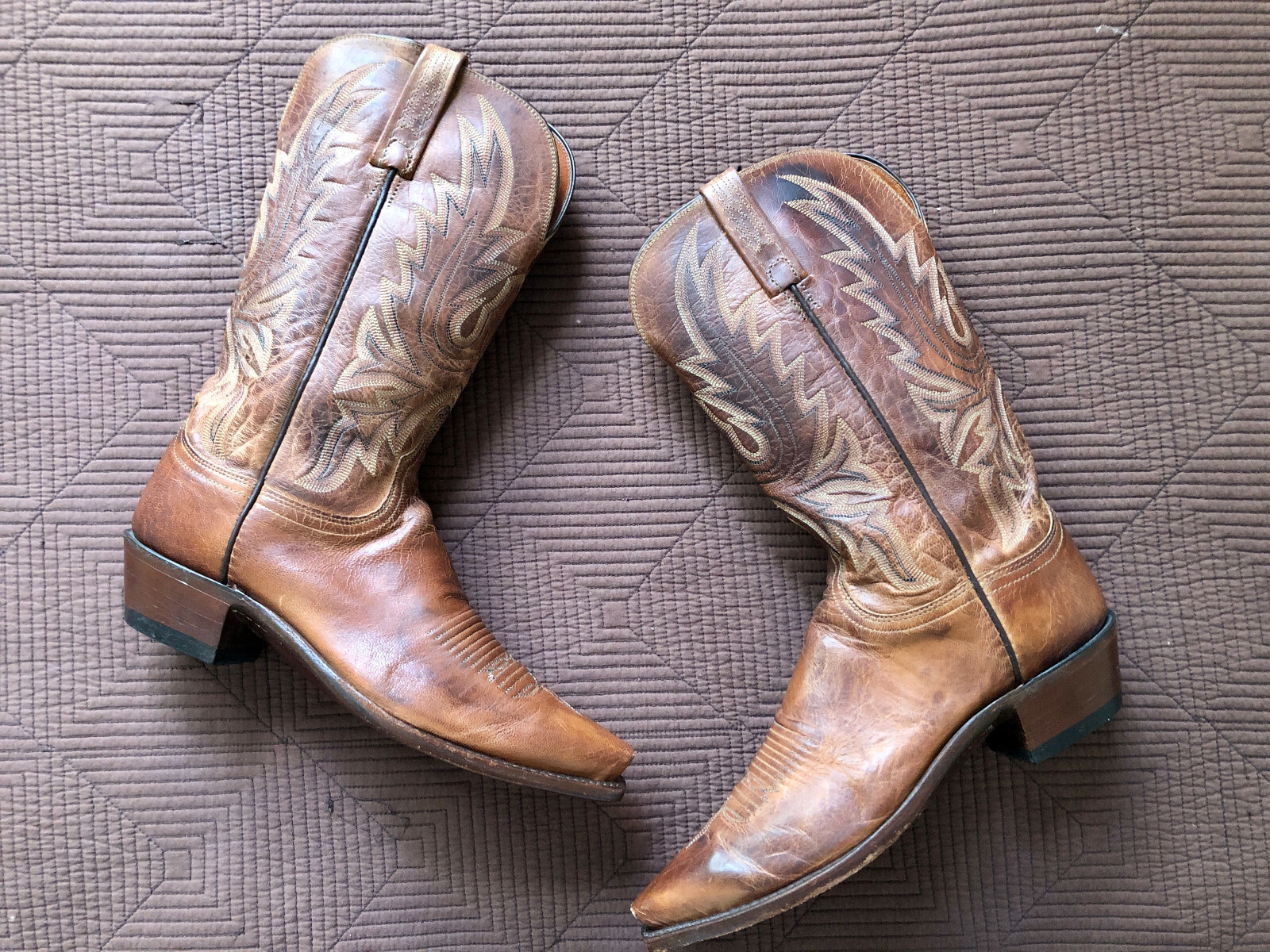 lucchese 1883 mad dog goatskin boots