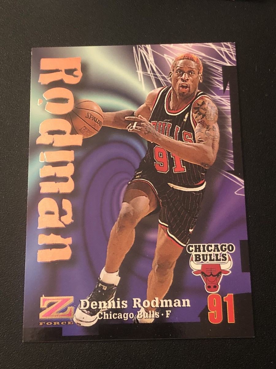 1997-98 Skybox Z-Force Dennis Rodman #91 HOF | eBay