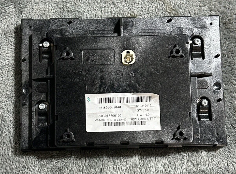 ECRAN GPS MULTIMEDIA TACTILE DS7 CROSSBACK 9818608780 DGT8CSTD-CEM00 - Photo 2/4