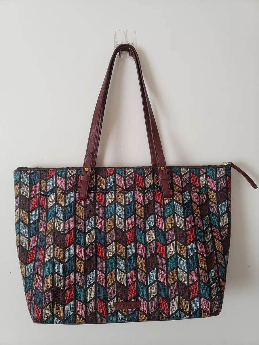 Fossil rachel tote fall best sale multi