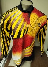 Vintage Adidas West Germany 90-93 Goalkeeper soccer football jersey shirt Large
