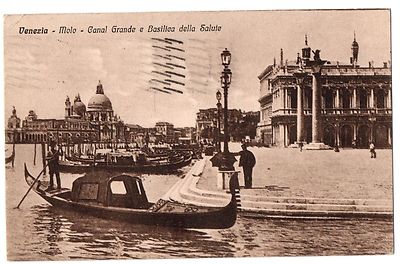 AK Italien - VENEDIG - Pier - Canal Grande und Basilica della Salute
