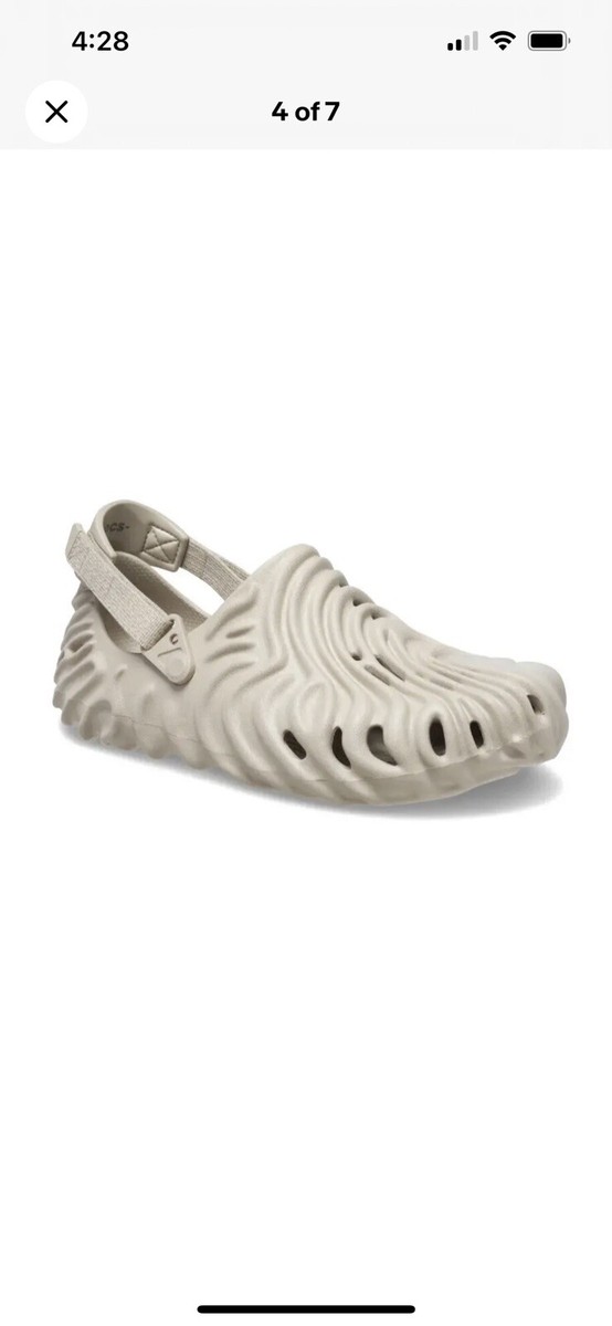 送料無料!SALEHE BEMBURY x Crocs THE POLLEX CLOG / Horchata Crocs Pollex x Horchata Salehe Bembury Clogs Mens- Size 10