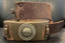 Imperial German, WW 1, Rare, 𝗔𝗿𝗺𝘆 Telegraph Unit Belt & Buckle