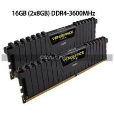 Vengeance LPX 16GB (2x 8GB) DDR4 3600 MHz PC4-28800 Desktop Memory For AMD Ryzen
