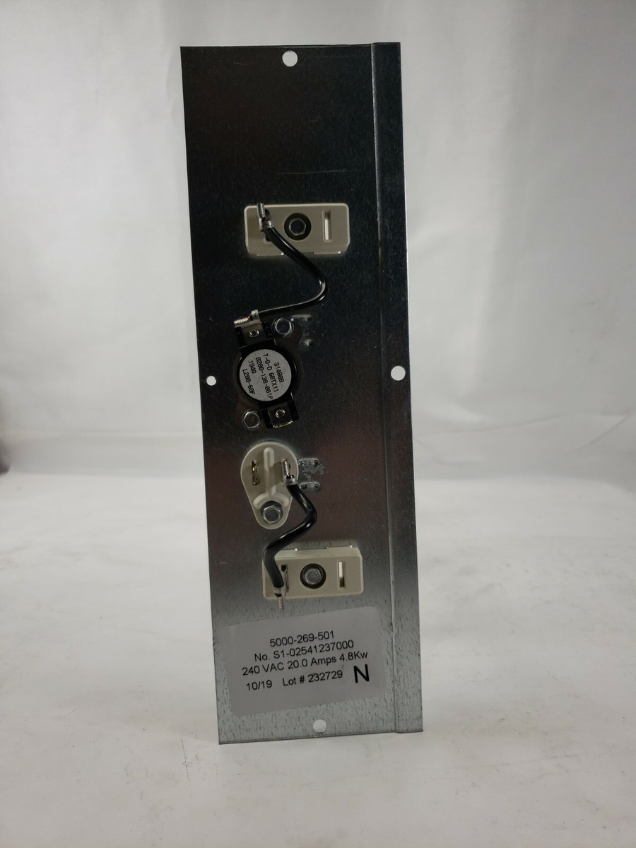 verwarmingselement 1840W 230V L 275mm B 70mm 2-gatsbevestiging