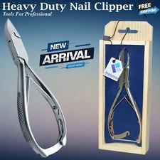 Podiatry Thick Nails Side Cutter Plain Handle Heavy Duty Nail Clipper Chiropody