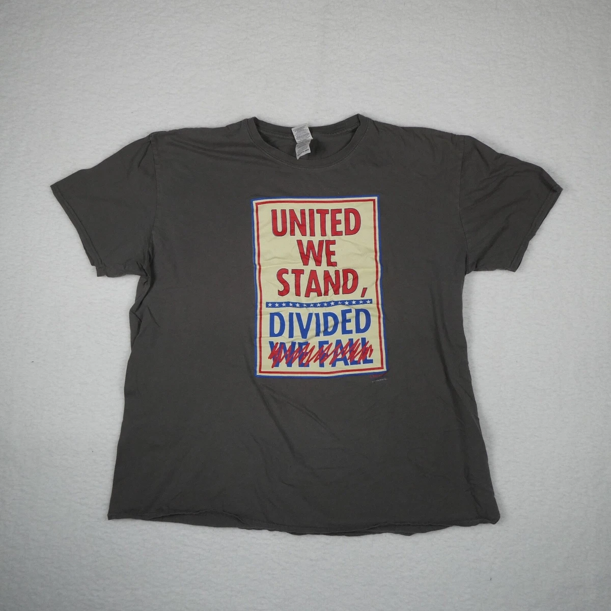 The Late Show Stephen Colbert T Shirt Men Size 2XL Gray Short
