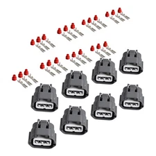 8x Ignition Coil Pack Repair Kit Harness Plug Connector For Nissan Altima Sentra