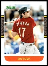 2021 Donruss Retro '87 Nickname Variation Lance Berkman Houston Astros #223