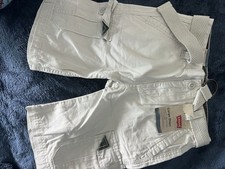 Boys Levi  s Cargo Short Moonbeam Beige With Belt