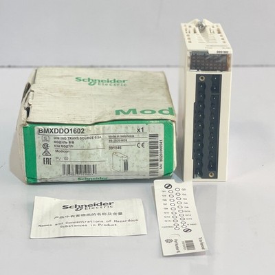 SCHNEIDER ELECTRIC BMXDDO1602 DIG 16Q TRANS SOURCE 0.5A FREE SHIPPING