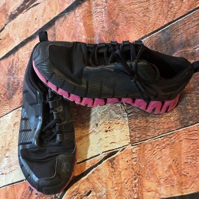 Women's Reebok ZigWild TR 6 Trail Shoes Black Pink, Size 9.5, 1Y3501