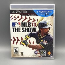 MLB 13 The Show Sony PlayStation 3 PS3 Game CIB Baseball E Move Compatible