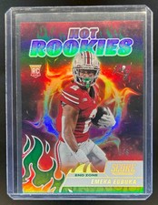 2025 Panini Score Emeka Egbuka Hot Rookies RC End Zone Rookie #/6 Buccaneers