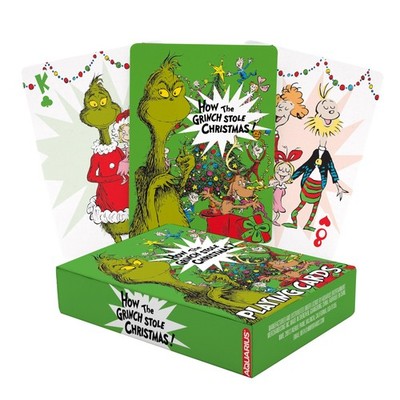 Grinch Playing Cards   Deck of Cards for Your Favorite Card Game-Officially L...