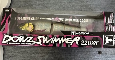 Jackall Dowz Swimmer 220SF SF Slow Floating JDM Swimbait Bass Pike