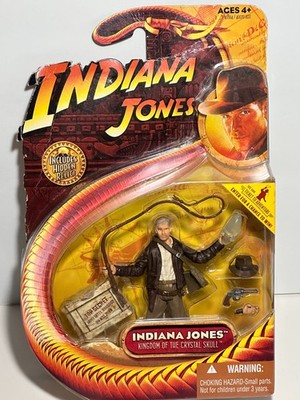 Indiana Jones Kingdom Of The Crystal Skull 3.75'' figure w missing eyebrow DEFECT